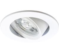ISOLED Luminaire LED encastré Slim68 aluminium blanc, rond, 6W6W 24V DC, blanc dynamique - Luminaires encastrés