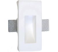 ISOLED Luminaire LED mural encastré en plâtre, allongé, MR11/GU4, petit modèle - Luminaires encastrés