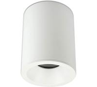ISOLED Luminaire monté en saillie au plafond rond pour GU10, IP65, blanc mat - Lampes murales et de plafond