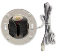 ISOLED Luminaire mural encastré à LED Sys-Wall68 MiniAMP 24V, 3W, IP44, 3000K, prise mural incluse - Luminaires encastrés