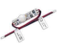 ISOLED Mini détecteur de mouvement PIR à intégrer dans les profilés lumineux à LED, 12-24V DC - Bandes LED