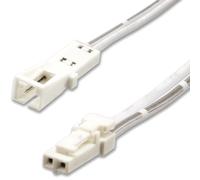 ISOLED MiniAMP extension homme-femelle, 200cm, 2-pole, blanc, max. 3A - Accessoires divers
