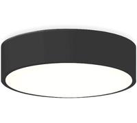ISOLED Plafonnier LED, DM 40cm, noir, 25W, ColorSwitch 300035004000K, gradable - Lampes murales et de plafond