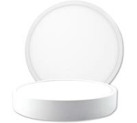 ISOLED Plafonnier LED PRO blanc, 24W, rond, 225mm, ColorSwitch 270030004000K,dimmable - Lampes murales et de plafond