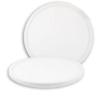 ISOLED Plafonnier LED Slim300 PRO, 18W, blanc, rond, IP44, DN300, 300040005000K, Up&Down - Lampes murales et de plafond