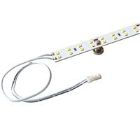 ISOLED Platine de conversion LED T5/T8 830, 55cm, MiniAMP, 88 LED, 24V, 9W, 170 lm/W, blanc chaud - Bandes LED