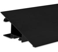 ISOLED Profil de luminaire LED pour montage en surface HIDE TRIANGLE aluminium noir RAL 9005, 200cm - Profilés LED et profilés encastrés