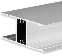 ISOLED Profil d'un luminaire de surface à LED HIDE DOUBLE en aluminium anodisé, 200cm - Profilés LED et profilés encastrés