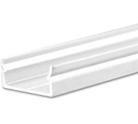 ISOLED Profil en applique LED PURE14 S aluminium blanc, 200cm - Profilés LED et profilés encastrés