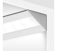 ISOLED Profilé d'angle LED CORNER22 anodisé L : 2000 mm - Profilés LED et profilés encastrés