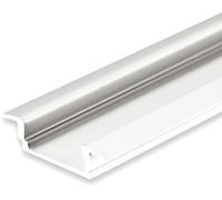 ISOLED Profilé d'encastrement LED DIVE12 FLAT aluminium anodisé, 300cm - Profilés LED et profilés encastrés