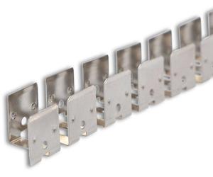 ISOLED Profilé en applique LED anodisé, dentelé et flexible pour NEON ruban led B13H13, 100cm - Profilés LED et profilés encastrés