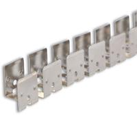 ISOLED Profilé en applique LED anodisé, dentelé et flexible pour NEON ruban led B16H16, 100cm - Profilés LED et profilés encastrés