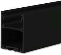 ISOLED Profilé en applique LED LAMP30 V1 aluminium noir RAL 9005, 300cm - Systèmes de bandeaux lumineux