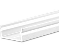 ISOLED Profilé en applique LED PURE14 S aluminium blanc, 300cm - Profilés LED et profilés encastrés