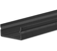 ISOLED Profilé en applique LED PURE14 S aluminium noir RAL 9005, 300cm - Profilés LED et profilés encastrés