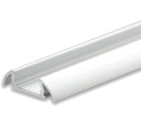 ISOLED Profilé en applique LED SURF11 aluminium anodisé, 300cm - Profilés LED et profilés encastrés