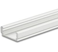 ISOLED Profilé en applique LED SURF12 FLAT aluminium anodisé, 200 cm - Profilés LED et profilés encastrés