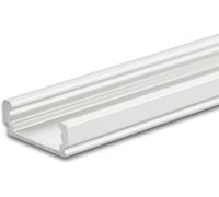 ISOLED Profilé en applique LED SURF12 FLAT aluminium anodisé, 300cm - Profilés LED et profilés encastrés