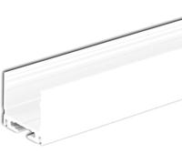 ISOLED Profilé en applique LED SURF16 aluminium blanc revêtu par poudre, RAL 9010, 200 cm - Profilés LED et profilés encastrés