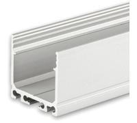 ISOLED Profilé en applique LED SURF24 aluminium anodisé, 200 cm - Profilés LED et profilés encastrés
