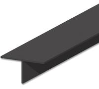 ISOLED Profilé en T pour construction sèche LED 12, noir 9005 200cm - Profilés LED et profilés encastrés