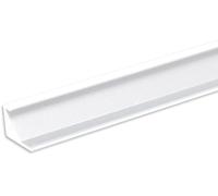 ISOLED Profilé LED pour armoires FURNIT10, aluminium, blanc, RAL9010 - Profilés LED et profilés encastrés
