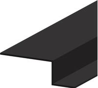 ISOLED Profilé pour construction sèche LED S 12,noir 9005 200cm - Profilés LED et profilés encastrés