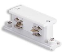 ISOLED Rail DALI triphasé Connecteur linéaire, conducteur de courant, blanc - Accessoires pour barres conductrices triphasées