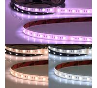 ISOLED Ruban LED AQUA RVB+W+WW, 24V, 19W, IP68, puce 5 en 1 - Bandes LED