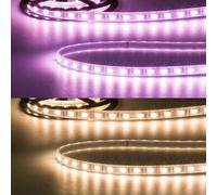ISOLED Ruban LED gamme AQUA, RVB + Blanc chaud, 24V, 18W, IP67, chip 4 en 1 - Bandes LED