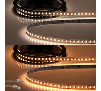 ISOLED Ruban LED MiniAMP IRC919/940, 24V, 15W, câble double face avec prise mâle, blanc - Bandes LED