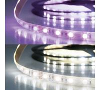 ISOLED Ruban LED SIL RVB+blanc froid, 24 V, 19 W, IP20, puce 4en1 - Bandes LED