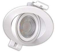 ISOLED Spot encastré LED Sphere-68 pivotant, 6W, 40°, 270030004000K, IRC90, blanc, dimmable - Encastrés de plafond