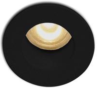 ISOLED Spot LED encastrable, gamme MiniAmp, basse luminance, col noir, 1W, 24VDC, blc chd, 3000K - Luminaires encastrés