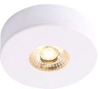 ISOLED Spot LED encastrée et sous le meuble MiniAMP blanc, 3W, 24V DC, blanc neutre, gradable - Projecteurs non encastrés