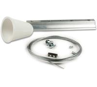 ISOLED Suspension de câble (1 pc) pour rail conducteur 3ph Classic avec plaque de montage, y - Accessoires divers