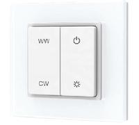 ISOLED Sys-pro Télécommande murale à bouton poussoir sur batterie, blanc dynamique, 1 circuit - Accessoires divers