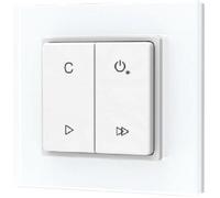 ISOLED Sys-pro Télécommande murale à bouton poussoir sur batterie, RVB ou RVB+W, 1 circuit - Accessoires divers