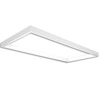 ISOLED Track48 cadre lumineux H50, format intérieur 592x1192mm, blanc, transformateur et fixation - Lampes avec adaptateur triphasé 48V