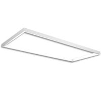 ISOLED Track48 cadre lumineux H50, format intérieur 592x1500mm, blanc, transformateur et fixation - Lampes avec adaptateur triphasé 48V