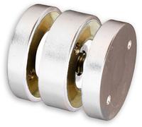 ISOLED Track48 Multi X module de base pour rail apparent, blanc, max. 6A, 4 pôles - 3 phases électrique rail 48V