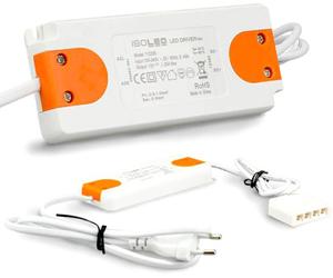ISOLED Transfo gamme Sys-Slim, 12VDC/0-15W, avec connecteur plat et mini distributeur miniAMP 4 - Ballasts