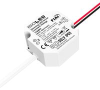 ISOLED Transformateur LED PWM 12V/DC pour boîtier dŽinterrupteur, 0-12W, profondeur 24mm, IP65 - Accessoires divers