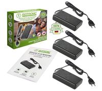 ISOTRONIC Lot de 3 répulsifs à ultrasons pour grenier, garage et maison - Protection contre les martres, souris et rats - Répulsif anti-martres avec zone d'action de 50 m²