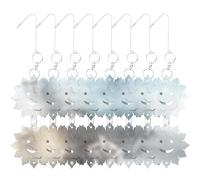 ISOTRONIC Réflecteurs Anti-Oiseaux - Supports réfléchissants pour éloigner Pigeons, Pics et Hirondelles - Idéal fenêtres, Arbres et Balcon - Lot de 3 pièces (Sun) pour Une Protection Efficace
