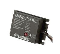 Isotronic Répulsif à Ultrasons d'Extérieur pour Martres 85dB 12kHz 12V Noir