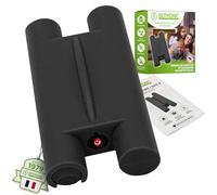 ISOTRONIC Répulsif à ultrasons pour Souris et martres - Répulsif pour Voiture, Grenier, sous-Sol, Garage et Jardin - Dissuasif sans Poison ni piège à Souris - Portée Efficace de 60 m² (1 unité)