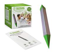 ISOTRONIC Répulsif Anti-Taupes pour repousser Les Taupes, Les campagnols et Les Serpents - Répulsif Anti-Taupes à Piles avec Piquet de Sol pour Le Jardin - Zone d'efficacité de 1 250 m² (1 unité)