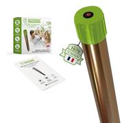 ISOTRONIC Répulsif Anti-Taupes pour repousser Les Taupes, Les campagnols et Les Serpents - Répulsif Anti-Taupes à Piles avec Piquet de Sol pour Le Jardin - Zone d'efficacité de 1 250 m² (1 unité)